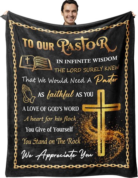 Pastor Wife Appreciation Gifts Blanket 60 X 50 Pastors Wife Gifts