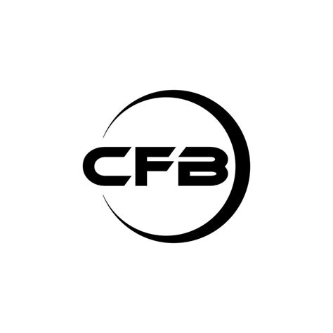 cfb letter logo design  illustration vector logo calligraphy