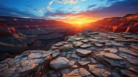 Premium AI Image | Grand Canyon Sunset