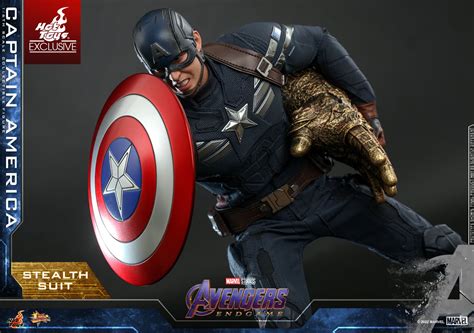 Hot Toys Mms Avengers Endgame Captain America Stealth Suit