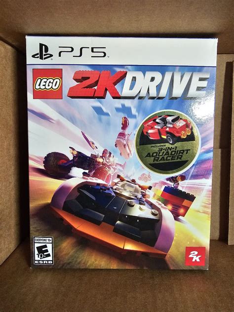 New Sealed LEGO 2K Drive PS5 Bonus 3 In 1 Aquadirt Racer Set In Hand