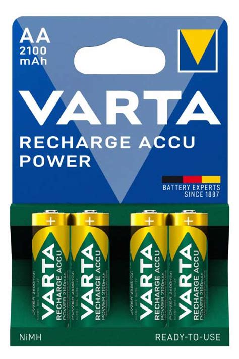 Varta Punjive baterije AA 2100 mAh 1 2V 4 komada Kupi OnLine odlična cena