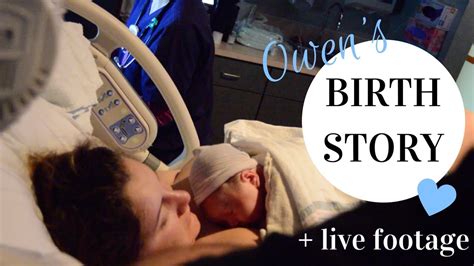 Emotional Natural Birth Story Induction No Epidural Live Birth