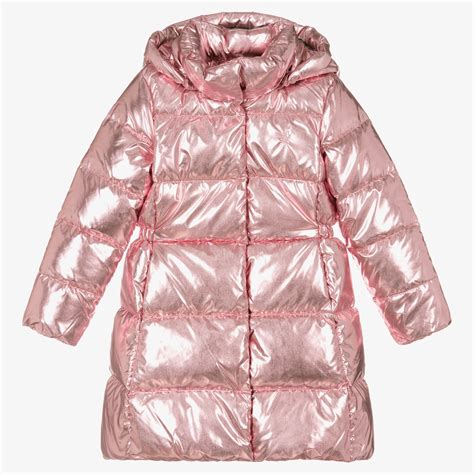 Zadigandvoltaire Girls Green Parka Coat Childrensalon