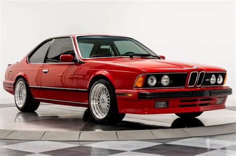 1988 Bmw M6 M6 Coupe I6 35l 5 Speed Manual Classic Bmw M6 1988 For Sale
