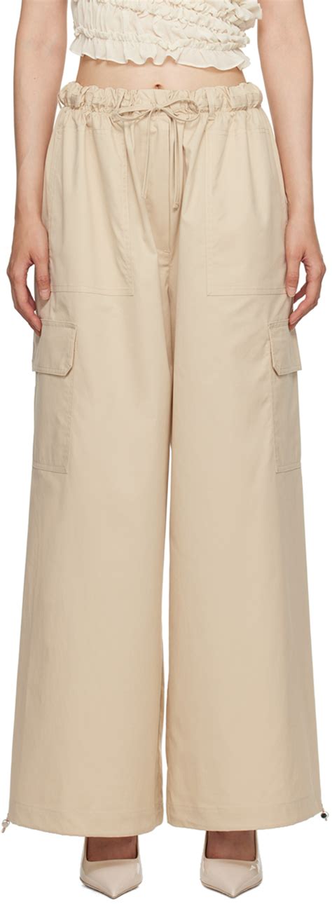 Beaufille Beige Ernst Trousers Ssense