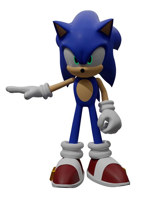 Modern Super Sonic 3d Modell 5 Obj Free3d