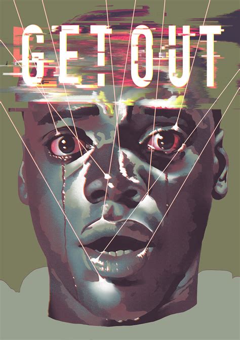 'GET OUT' poster design on Behance