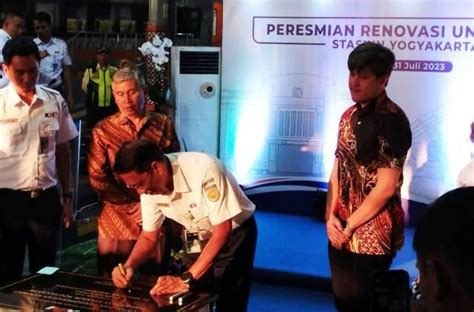 Tingkatkan Pelayanan Dan Keselamatan Pt Kai Resmikan Underpass Stasiun