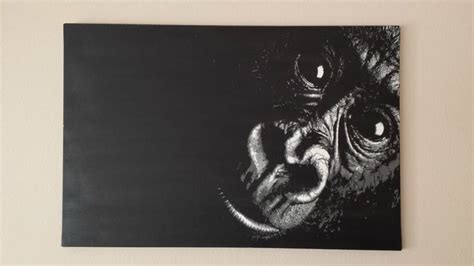 3 Layer Gorilla Stencil Took A While But I Finally Finished Stencils