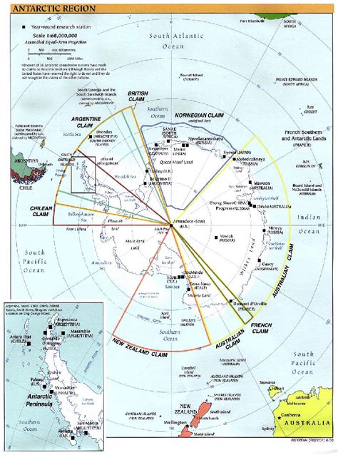 The Claims Of States Over Antarctica Region Download Scientific Diagram