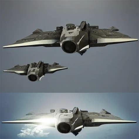 Semi Futuristic Military Aircraft Art By Encho Enchev Stable