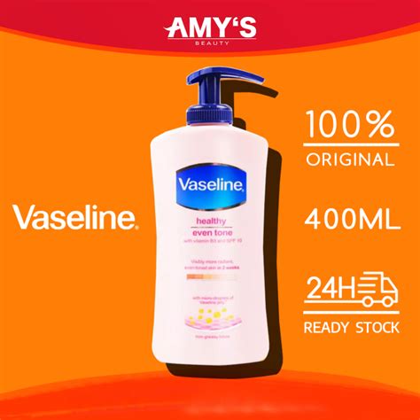 Ready StockVaseline Body Lotion 400ml Original Vaseline Healthy