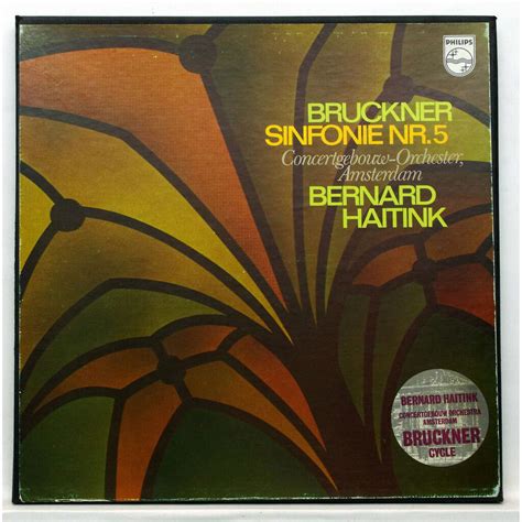 Bruckner Symphony No By Bernard Haitink Lp Box Set With