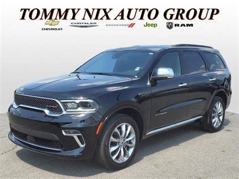 Pre Owned 2021 Dodge Durango Citadel Sport Utility In Tahlequah 13018 Nix Chrysler Dodge Jeep Ram