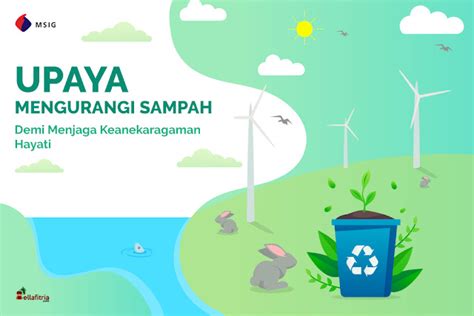 Upaya Mengurangi Sampah Demi Melindungi Bumi Dan Keanekaragaman Hayati