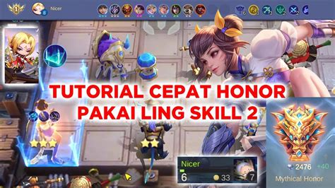 Cara Main Ling Terkuat Magic Chess Gameplay Youtube