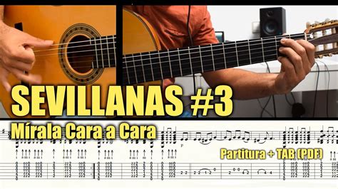 Sevillanas M Rala Cara A Cara Partitura Y Tab Pdf Youtube