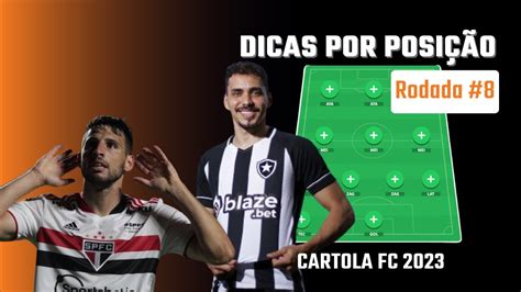 Dicas Por Posi O Rodada Cartola Fc Foco Na Mitada Youtube