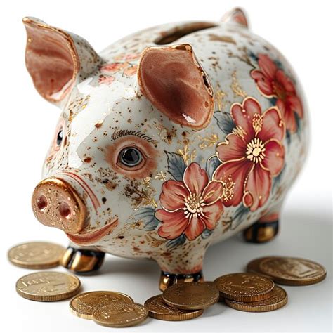 Premium Photo Pig Piggy Bank Gold Coins Money Background Images Hd