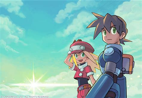 Mega Man Legends 3 Logo Art