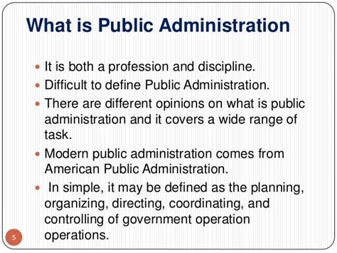 Paradigms Of Public Administration