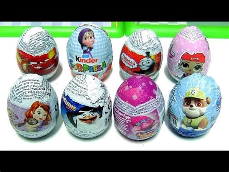 Chocolate Easter Eggs Surprise LOL Dolls Pop Up Kinder Egg Masha Pooh