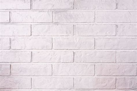 Premium Photo | Texture of white brick wall.