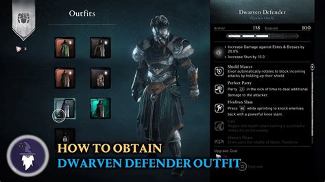 Assassins Creed Valhalla The Forgotten Saga Dwarven Defender Outfit Location In Dokkerland