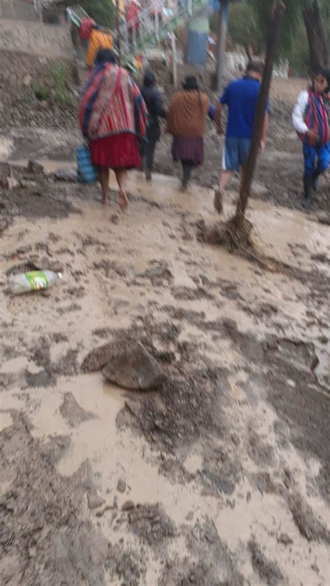 Casi Un Centenar De Casas Fueron Afectadas Por Una Riada En Cotagaita