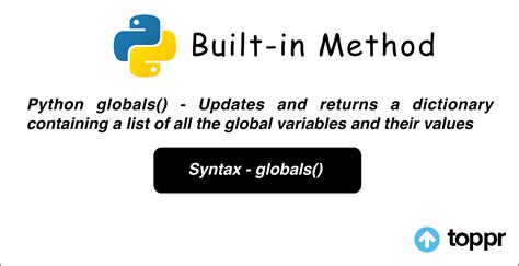 Python Globals Globals Python Examples Of Globals Python