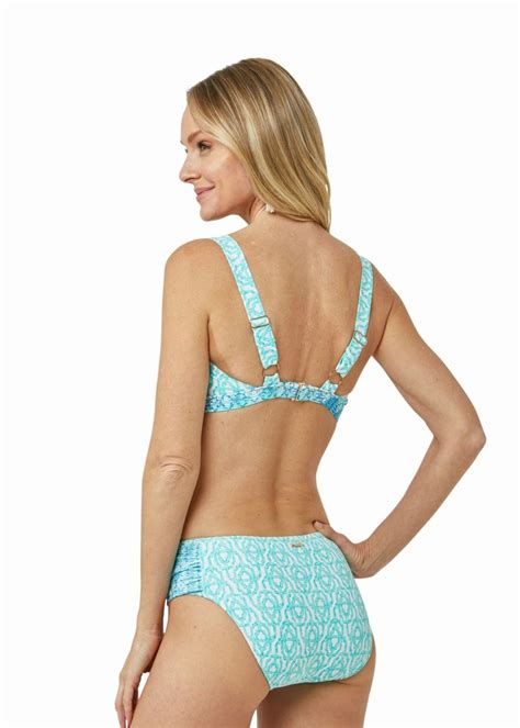 Swim Cabana Life Coastal Cottage Ruched Bikini Bottom Sunproclothes