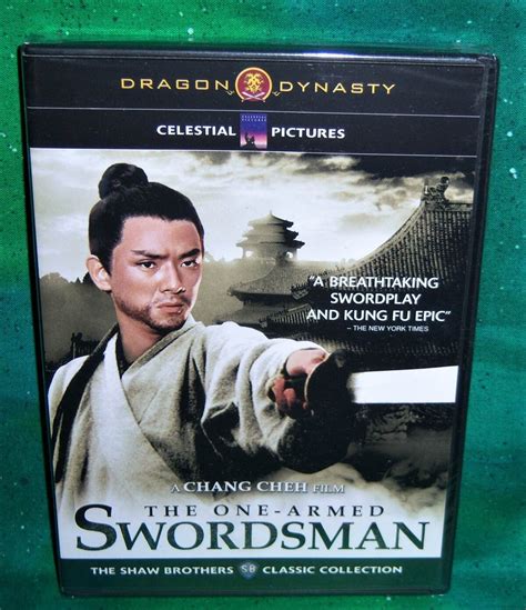 NEW RARE OOP SHAW BROTHERS THE ONE ARMED SWORDSMAN CULT MOVIE DVD 1967