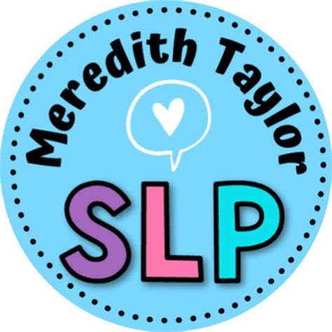 Meredith Taylor Slp Teaching Resources Teachers Pay Teachers