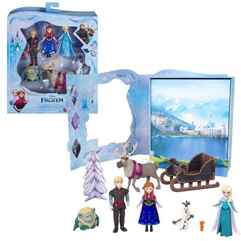 Muñecas minis pack 6 figuras Frozen