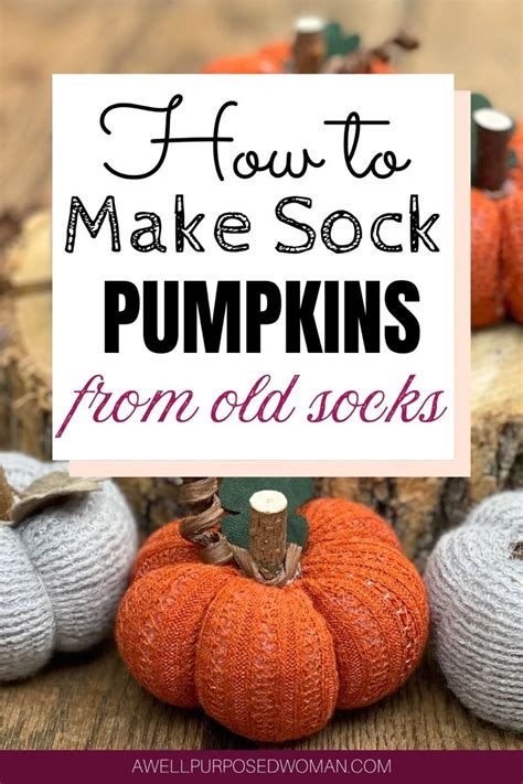 How To Make Fabric Pumpkins From Old Sweaters Artofit