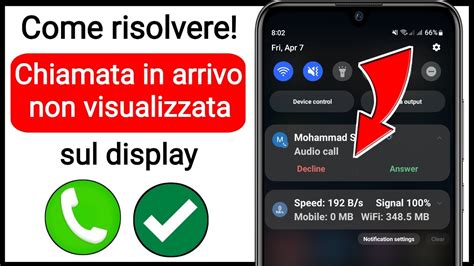 Come Risolvere Chiamata In Arrivo Non Visualizzata Sul Display In