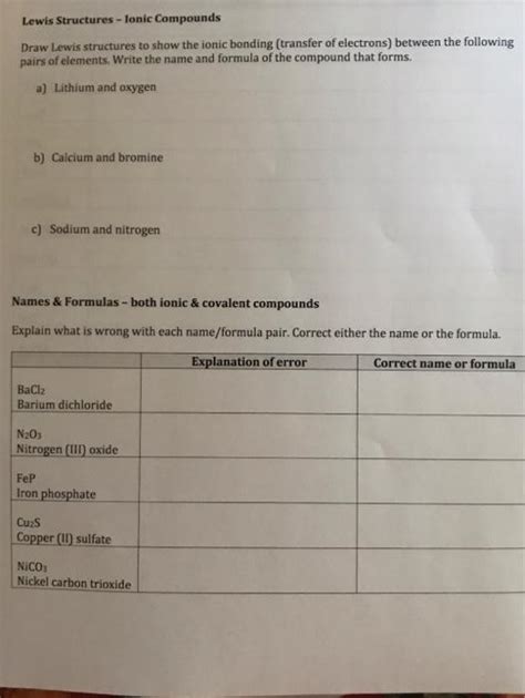 The Ionic Connection: 5 Steps To Mastering Lewis Structures For Ions