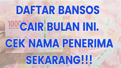 Tanggal Berapa Pkh Juni Cair Catat Jadwal Pencairan Dan Cek