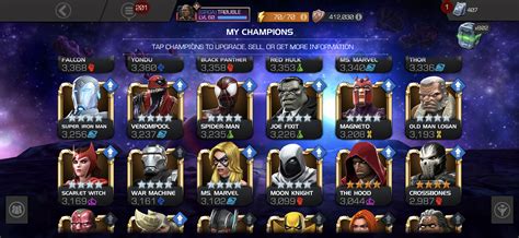 Rank Up Help — Marvel Contest Of Champions