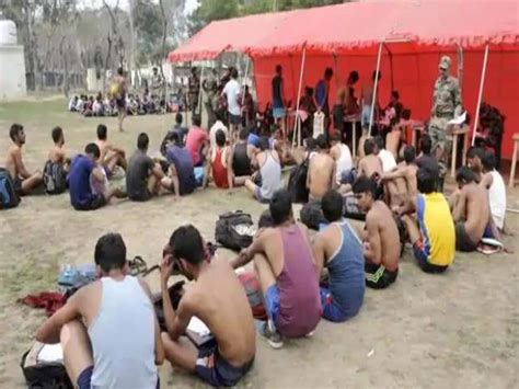 Indian Army Recruitment Rally 2021 Sena Bharti Rally In Andhra Pradesh