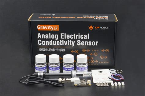 Gravity Analog Electrical Conductivity Sensor / Meter (K=10) - RobotShop