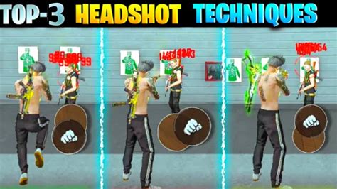 How To Headshot In Free Fire How To Kill With Headshot In Free Fire