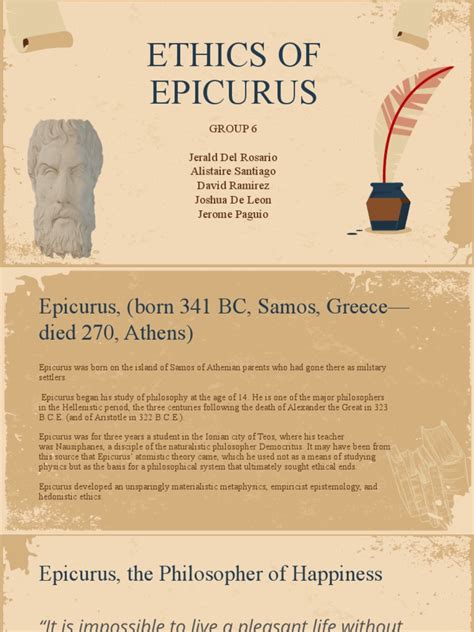 Epicurus Pdf Pleasure Metaphysics