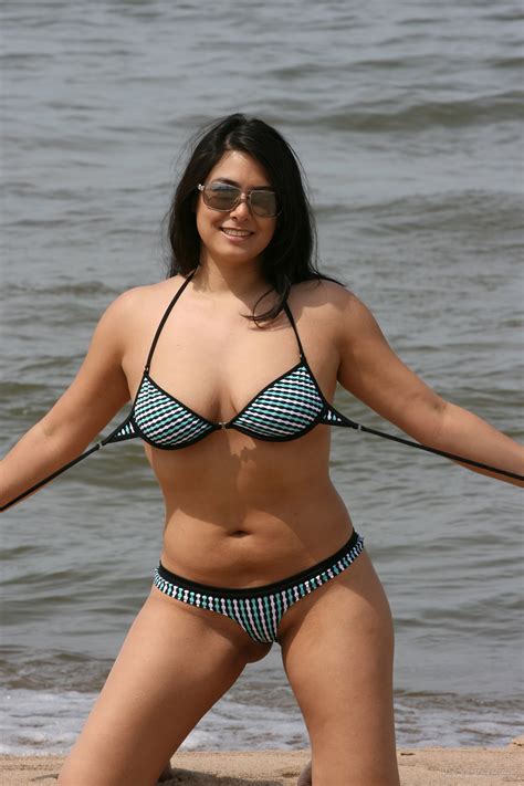 Bikini Model Kristin AI Enhanced LakeFront Topaz Sharpen Faceai Porn Pic