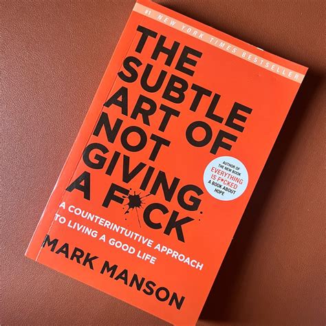 The Subtle Art Of Not Giving A Fck By Mark Manson Hobbies And Toys Books And Magazines Fiction