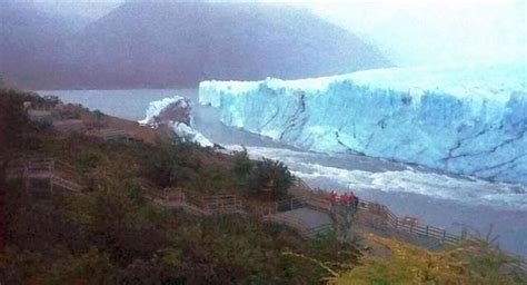 Cay El Puente De Hielo Del Perito Moreno Y No Se Pudo Ver