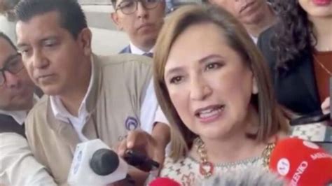 Xóchitl Gálvez Acude A La Fgr Tras Señalamientos De Amlo Pide Observar