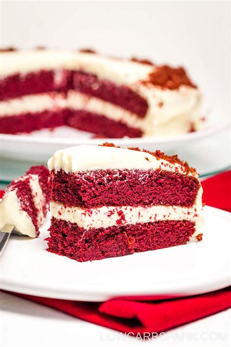 The Best Keto Red Velvet Cake Only G Carbs Low Carb Spark