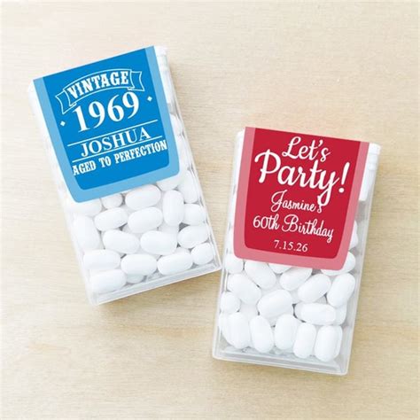 Tic Tac Label Etsy